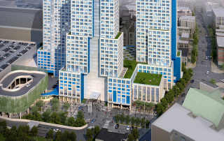 Illustration for article titled This Icy Blue Tower Will Be New Jersey's Tallest Residential Building